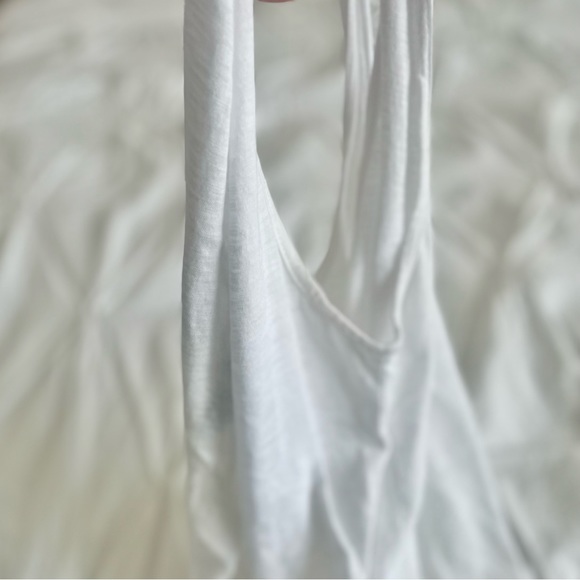 PAIGE | S | Rylen Knot Shoulder Cotton Blend Light Tank Cami Nordstrom - Picture 8 of 13